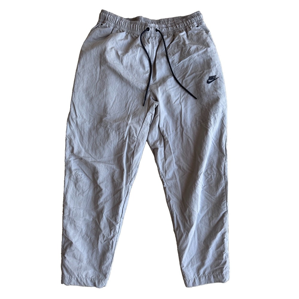 Nike Sportswear Tech Woven Lined Commuter Pants Mens XL Joggers Gray